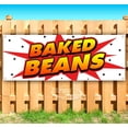 thumbnail image 1 of Baked Beans 13 oz Vinyl Banner With Metal Grommets, 1 of 4