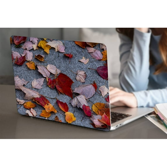 KSK KAISHEK Plastic Hard Protective Shell Case Cover Only Compatible 2015 2014 2013 2012 Rel. Old MacBook Pro 13" Retina Display No Touch + Black Keyboard Cover Model: A1502 A1425 Plants series 0214