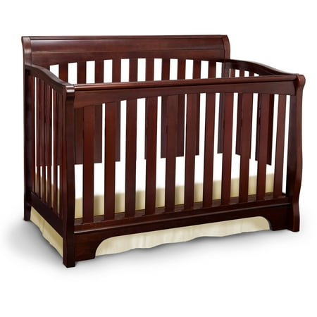 Delta Children Eclipse 4 In 1 Convertible Crib Cherry As Low As