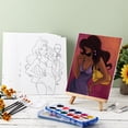 thumbnail image 2 of Art Kit Ctosree, juego de 12 lienzos predibujados, 20 x 25 cm, 2 of 7