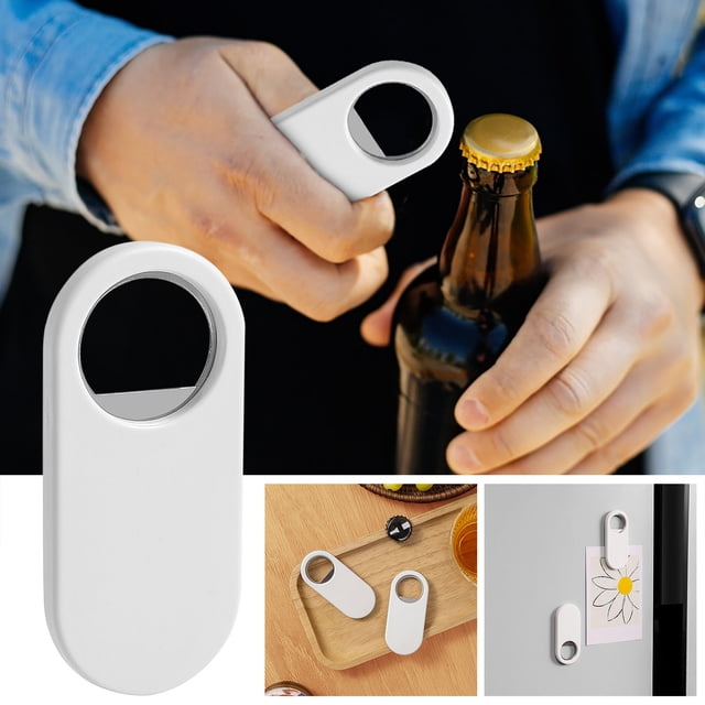 TIMIFIS Bottle Opener The Refrigerator Is Pasted with A Bottle Opener, A Japanese Beer, A Magnetic Magnet, A Personalized Creative Bottle Opener, and A Portable Openers