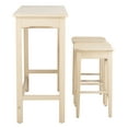 thumbnail image 5 of SAFAVIEH Colbie 3 Piece Easy Storage Solid Pub Set, White Oak, 5 of 13