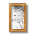 thumbnail image 2 of ArtToFrames 4x7 inch Gold Bamboo Picture Frame, Gold Wood Poster Frame (4875), 2 of 7