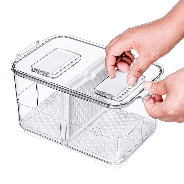 Food Savers Storage Containers Kitchen Storage Food Organizer Container PET  Seal Stable Cans For Fridge High Capacity Fresh Eggs Vegetable Fruit  Storage Box 230509 From Shanye10, $13.5
