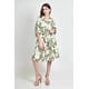 thumbnail image 5 of Vestido camisero con estampado floral Roman Fashion /Juvenil, 2659 (Verde flores) verde CH, 5 of 5