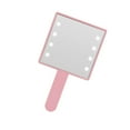 thumbnail image 2 of Ruiboury Makeup Mirror with LED Light Compact Cosmetic Mirror Small for Salon Home Pink, 2 of 9