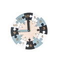thumbnail image 1 of Relo Madera Para Niños, Bloques De Números De Tiempo De Enseñanza, Clasificador De Apilamiento De Rompecabezas, Juguete Educativo Para Regalo Para Niños Y Niñas Monstrate FN007571-01, 1 of 6