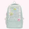thumbnail image 3 of Mochila Escolar para Mujer Nailon Gran Capacidad Viajes Desplazamientos WDOplteas, 3 of 9