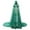 001 Green, variant on Htigea Adult and Kids Hooded Cloaks Sheer Floor Length Cape with Rhinestones Fashion Holiday Party Cloak Pink S