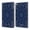 Classic Blue, variant on Head Case Designs Classic Paisley Bandana Square Black Leather Book Wallet Case Cover Compatible with Apple iPad 10.2 2019/2020/2021