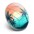 thumbnail image 2 of Volleyball Beach Scene Metal 1.1" Tie Tack Hat Lapel Pin Pinback, 2 of 5