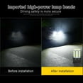 thumbnail image 3 of 4-Pack 3157 3156 LED Bulbs, 64 SMD 6000K White for Reverse/Tail/Brake/Turn Signal Lights - Direct Replacement, Non-Polarity Design, 3 of 13