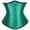 Green, variant on SRZYMJ Womens Bustier Corset Top Plus Size Satin Waist Cincher Overbust Bustiers