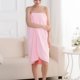 thumbnail image 1 of unbranded Towel Robe Para Mujer Rosa Ligero Y De Con Antideslizante, 1 of 8