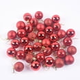 thumbnail image 6 of CHGBMOK Christmas Ball Ornaments Set Christmas Tree Balls Baubles Christmas Decorations Xmas Tree Balls Wedding Birthday Party Home Holiday Decor 60mm 36Pcs/Box (Red), 6 of 9