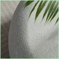 thumbnail image 3 of Vintage Matte Rocks Fiberglass Coffee Table, 43.31'' No Assembly, Easy-Clean Round Edges for Living Room, 3 of 11