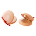 thumbnail image 1 of Castañuelas de madera de 2 piezas, juguete de percusión para niños, juguete de aprendizaje, juguete musical para niños, instrumentos musicales para, 1 of 9