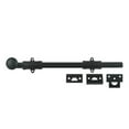 thumbnail image 1 of 12 in. Heavy Duty Surface Bolt, Black - Solid, 1 of 1