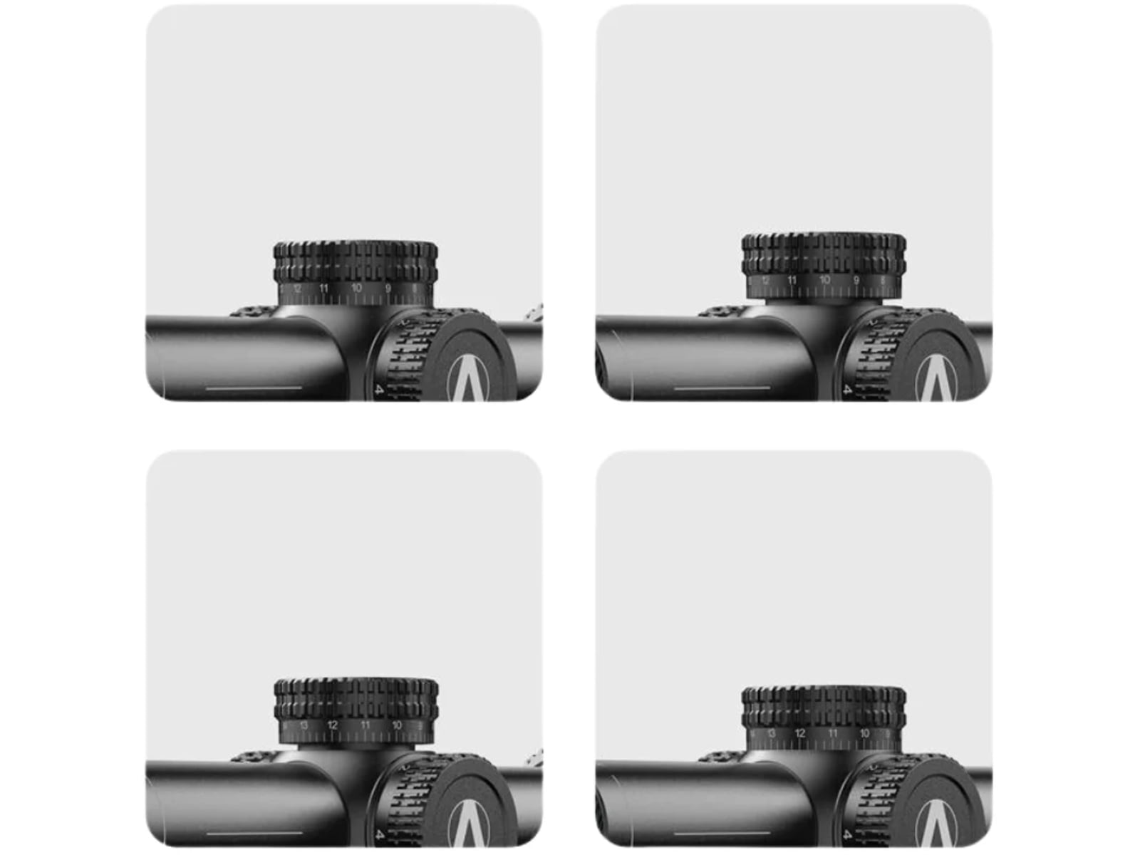 OPMOD Atibal XP 1-6x24mm LPVO 30mm Tube Rifle Scope, Second Focal Plane, Plumb P3 BDC Reticle, Black