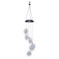 thumbnail image 3 of Luz solar de carillones de viento de girasol Jadeshay campanas de viento solares LED Plástico NI-CD, 3 of 8