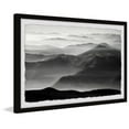 thumbnail image 2 of Marmont Hill Foggy Mountain Range Framed Painting Print, 2 of 5