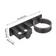 thumbnail image 3 of Soporte De Pared Para Secador De Pelo Organizador De Baño Estante De Almacenamiento Sin Taladro Para Secadores Y Herramientas De Peluquería Con Diseño Funcional Construcción Metálica, 3 of 6