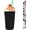 Cute Black Leopard, variant on Neoprene Insulator Sleeve for Iced Coffee Cups, Medium 22-28oz Durable Drink Sleeve for Cold Beverages, Cute Beverage Holder Cup Sleeve for Women Men Cute Black Leopard