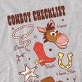 thumbnail image 2 of Toy Story Boys/Girls Cowboy Checklist Sweatshirt, 2 of 4