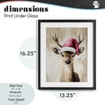 thumbnail image 4 of Stupell Industries Contemporary Baby Christmas Deer Black Framed Print Under Glass, 13 x 16, by Arlington Prints, 4 of 8