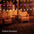 thumbnail image 5 of TeqHome 9.8ft Halloween Pumpking String Lights with 30 LEDs Fairy String Lights with Two Lighting Modes Halloween Decor Light for Indoor Outdoor Party, 5 of 7