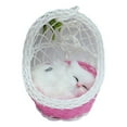 thumbnail image 1 of Simulation Cute Cats Kitten Sound Plush Doll Toy Hanging Basket Home Decoration, 1 of 8