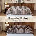 thumbnail image 4 of Jessy Home Sofa Cover Sofa Slipcover Couch Cover Protector Durable Multi-Function Furniture Cover for Dogs Cats Home Decor 71"x 150"Light Coffee, 4 of 9