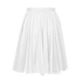 thumbnail image 5 of Women Skirts Knee Length Tulle Skirt High Waist A-line Pleated Princess Skirts Evening Gown Prom Wedding Skirt, 5 of 7
