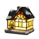 thumbnail image 2 of Casa de resina con luz LED para Navidad, decoración navideña, escena navideña de resina, casa de pueblo, ciudad para regalos de Navidad, 2 of 6