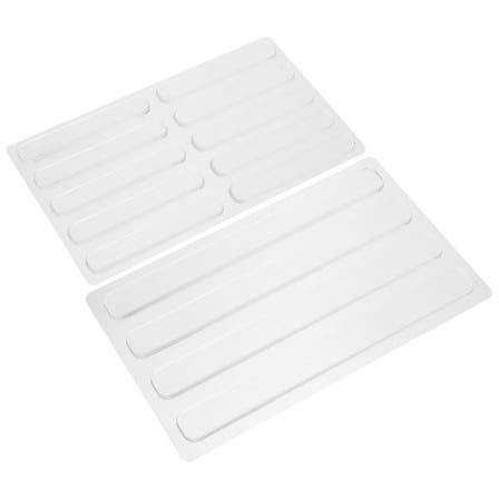 Toyandona 14Pcs Silicone Cabinet Door Bumper White Self Adhesive Non Slip Pads