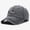 Charcoal Ash, variant on Vintage Washed Swordfish Baseball Cap for Men & Women, Adjustable Dad Hat with Embroidered Fish Patch for Fishing, Beach, Travel & Outdoor Activities
