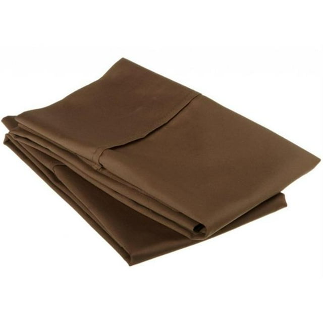 530 Thread Count Egyptian Cotton Standard Pillowcase Set Solid Taupe