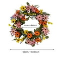 thumbnail image 4 of Spring Floral Wreath For Home Door Decoration For Weddings And Seasonal Celebrations 50cm Size For Wall Hanging, 4 of 8