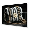 thumbnail image 2 of Designart "Bag Unveiled Black Luxury wall art II" Fashion Metal Wall Art Prints, 2 of 5