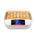 thumbnail image 2 of Graflsoa 41-Egg Smart Incubator with Auto Egg Turning, Built-in Fan, LCD Display, and Temperature/Humidity Control for Poultry and Bird Eggs, 2 of 6