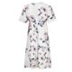 thumbnail image 4 of Vestido de maternidad de las mujeres Estampado floral Manga corta Con cuello en V Vestido de ve Irfora Vestido, 4 of 6