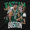 thumbnail image 4 of Unisex Stadium Essentials Jayson Tatum Black Boston Celtics Player Crossroads T-Shirt, 4 of 4