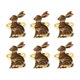 thumbnail image 1 of Juego De 6 Servilleteros Con Forma De Liebre 2 Colores A Elegir Regalos Perfectos Para Amigos, 1 of 4