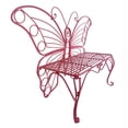thumbnail image 4 of Banc de Jardin en Métal Papillon Rose de 60 Po, 4 of 5