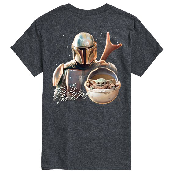 Star Wars - The Mandalorian Mando Portrait - Men's Short Sleeve Graphic T-Shirt