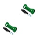 thumbnail image 1 of Advancent Estuche para altavoz Funda de silicona con correa Mosquetón Altavoz Almacenamiento a prueba de golpes Funda a prueba de polvo Verde 2piezas, 1 of 6