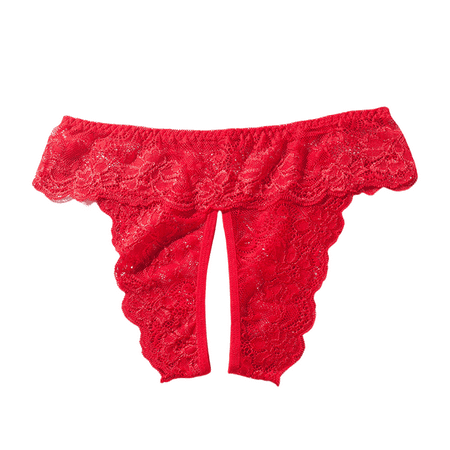 Womens Briefs Flattering Thong Cutout Underwears Bikini Low Soft Funny Lingerie
