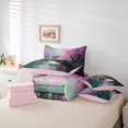 thumbnail image 6 of Castle Fairy Cherry Blossom Twin Bedding Sets 7-Piece for Adults Female Men,Japanese Style Bedding Comforter Set Microfiber,Chic Floral Sakura Breathable Sheet Sets,Ultra Soft Home Decor,Reversible, 6 of 8
