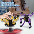thumbnail image 2 of MesaSe Fingertip Spinning Gyro Toy  Fidget Toy  Transformable Chain Robot  DIY Transformable Spinning Robot  Party  Birthday  Christmas Gift ZZZ, 2 of 7