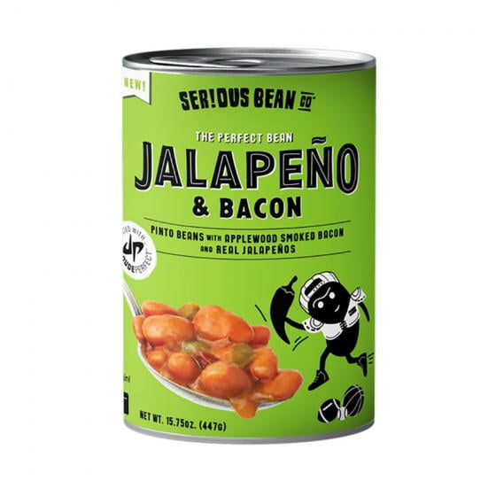 SERIOUS BEAN CO Dude Perfect Jalapeno & Bacon Beans, 15.75 oz